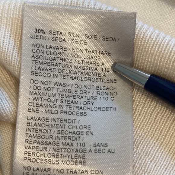 Bottega Veneta butterfly cashmere silk cardigan 44/L - Picture 12 of 15